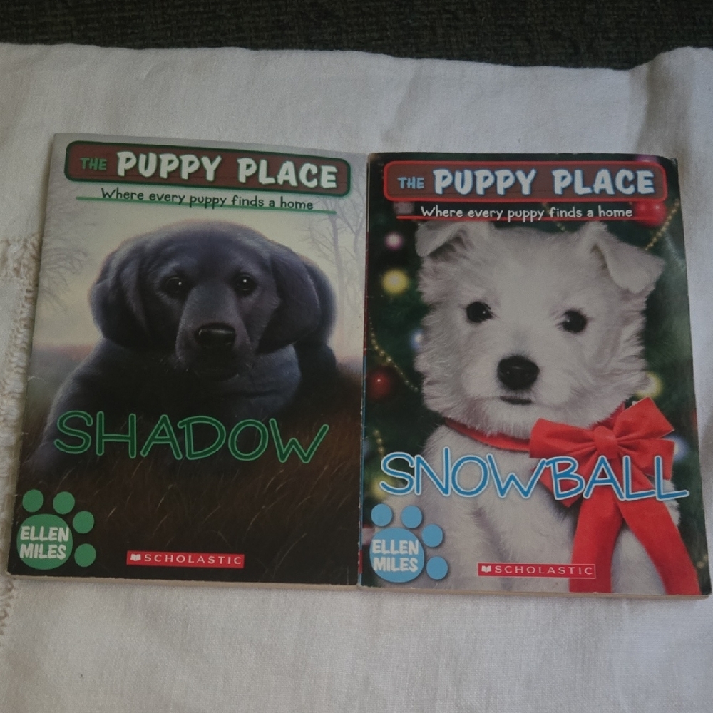 Lot Of 2 Puppy Palace Books